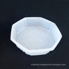 Self-heating hot pot packaging octagonal single food box packing disposable holder